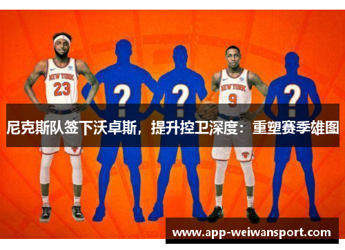 尼克斯队签下沃卓斯，提升控卫深度：重塑赛季雄图